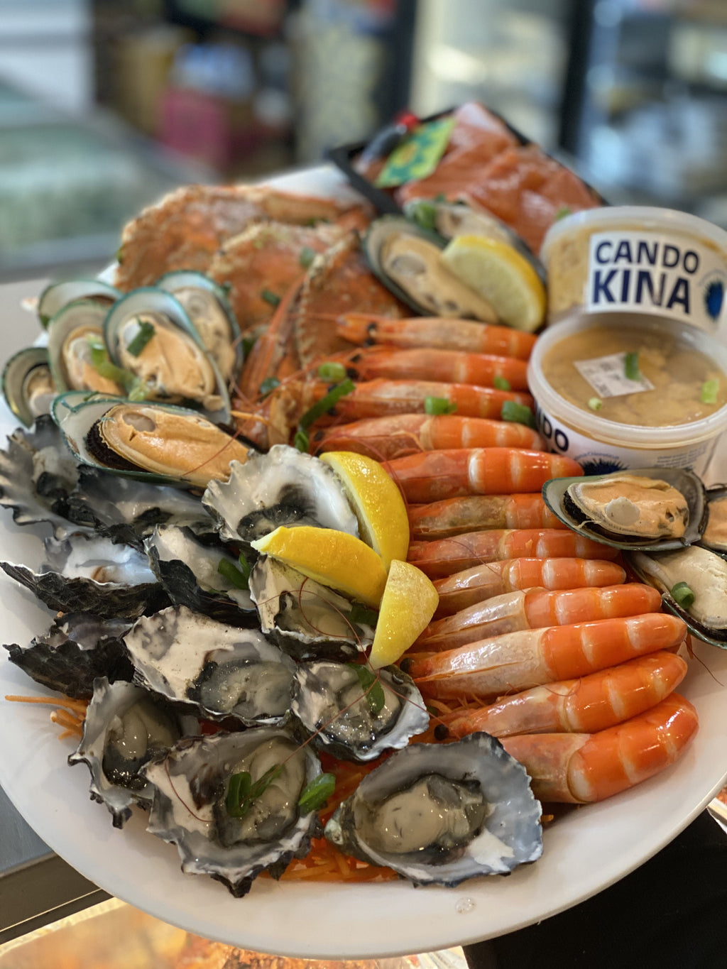 Seafood Platter with 2 Kina
