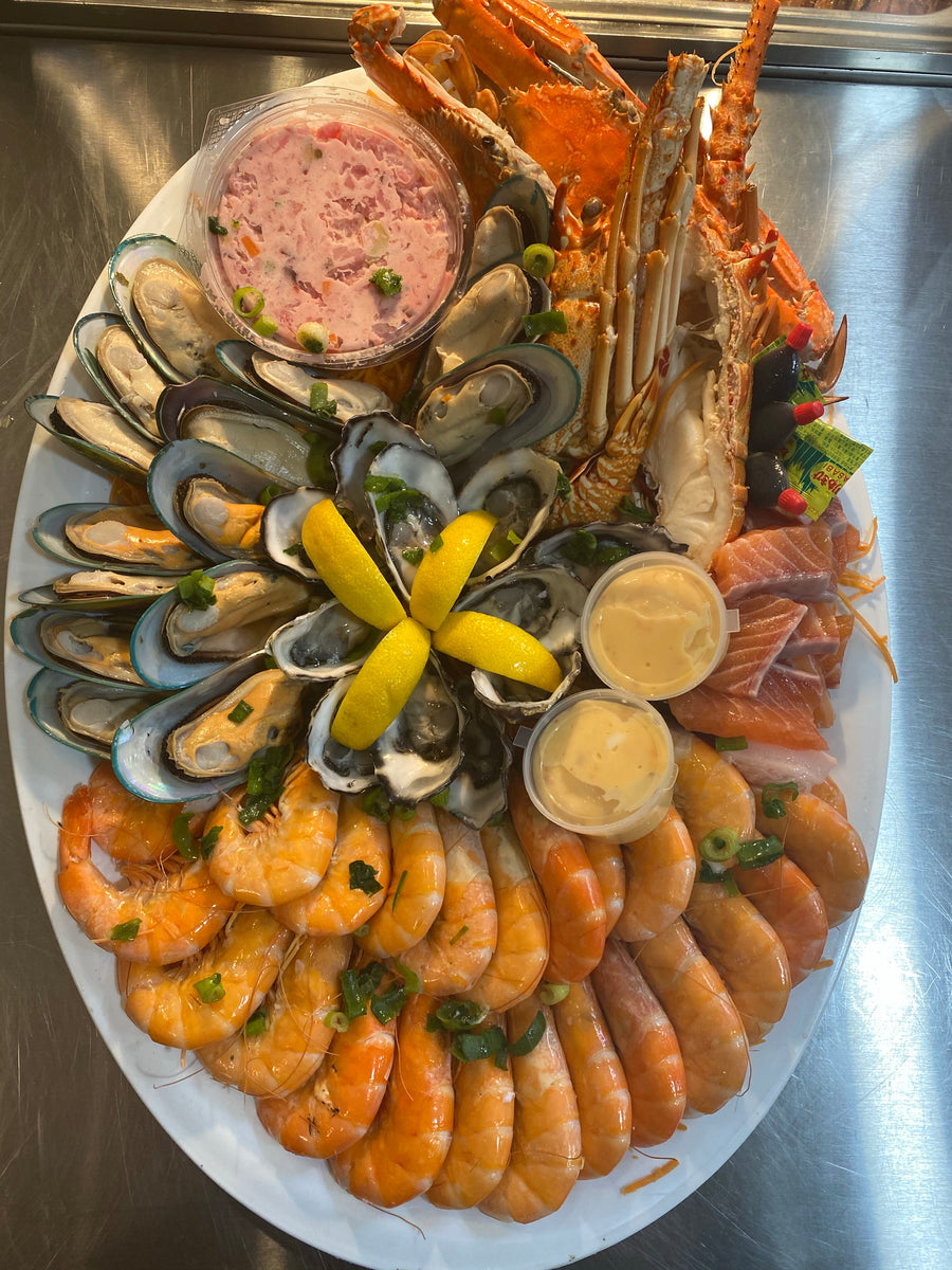 Seafood Platter Deluxe – Kiwi Pacific Stores & Catering